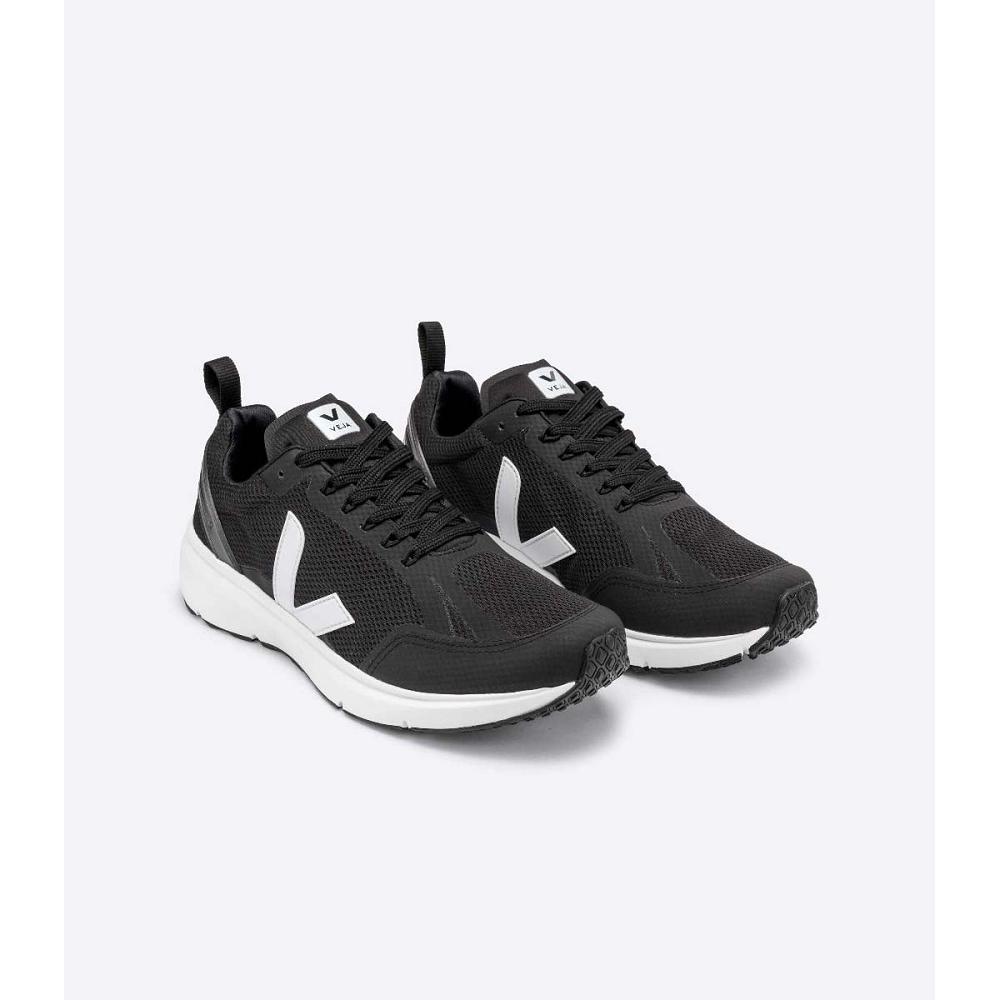 Veja CONDOR 2 ALVEOMESH Women's Running Shoes Black/White | CA 398TCE